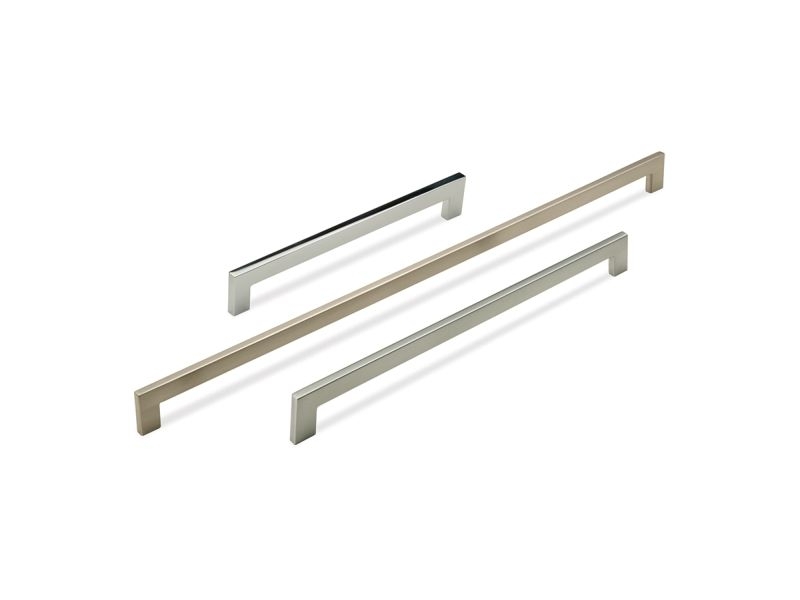 Cabinet Pulls: Ultra-Slim Rectangular Bar Handles, Modern Minimalist Style