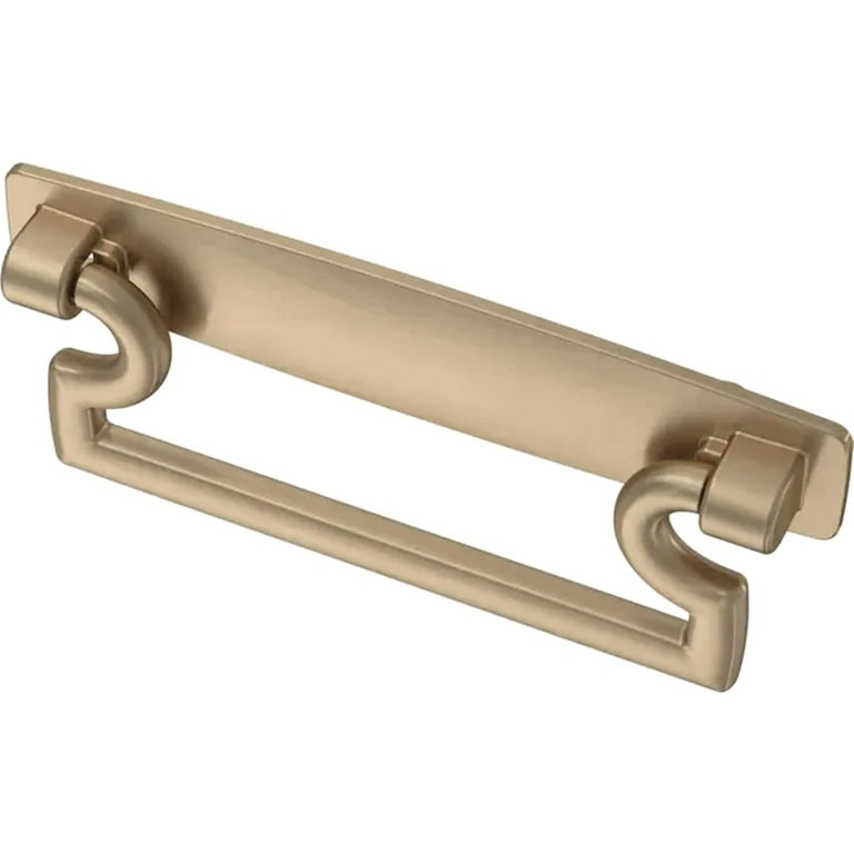 Champagne Bronze Bail Drawer Pulls Transitional Hardware