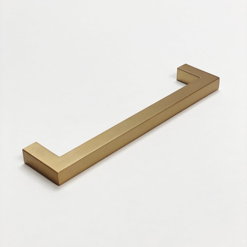Champagne Bronze Cabinet Hardware: Knurled Pulls & Faceted Knobs