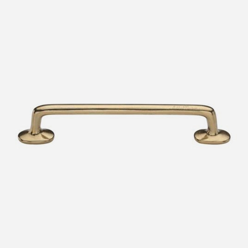 Classic Cabinet Pull in Natural Bronze Finish with Rectangular Grip