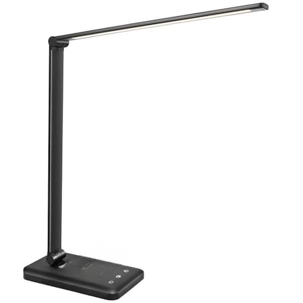 Clip On Desk Lamp Matte Gooseneck Arm Touch Controls