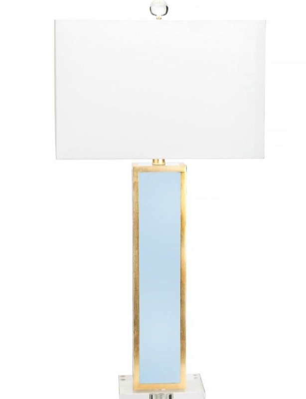 Couture Lighting Blair Table Lamp - Light Blue