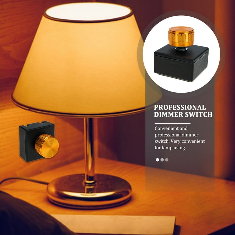 Dimmer Switch Rotary Knob Matte Black Replacement Part