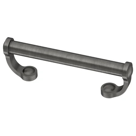 Drawer Pull Handcrafted Appearance Hammered Texture Antique Silver