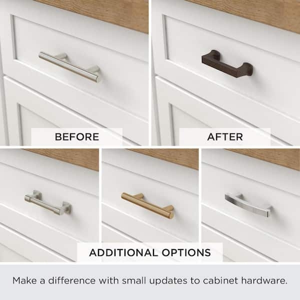 Drawer Pull Polished Chrome Arched Bar Modern Cabinet Hardware