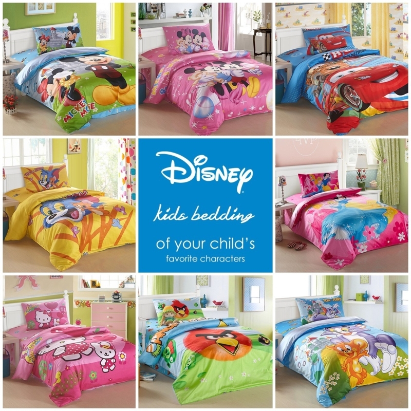 Duvet Cover Set Disney Cars Theme Racing Themed Boys Bedroom