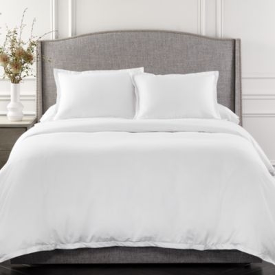 Duvet Cover Set Seafoam Green Sateen Finish Lustrous 500TC