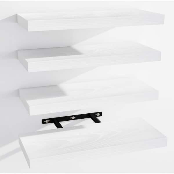 Floating Shelf Set Of Four Matte Finish Vertical Wall Styling Ideas