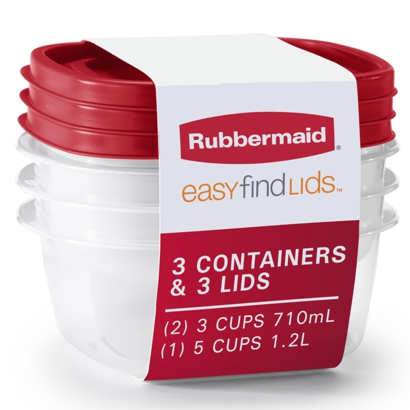 Food Storage Containers Vented Lids Clear Plastic Red Lid Food Storage Set