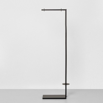 Freestanding Wire Toilet Paper Holder Stand Reserve Storage