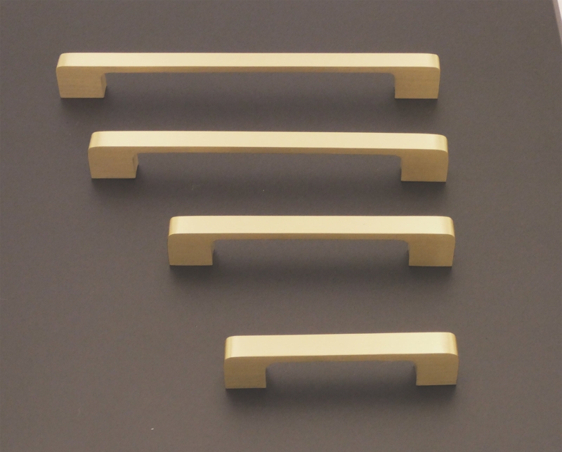 Hemispherical Cabinet Knobs, Stone-Like Tops with Marble Veining Pattern