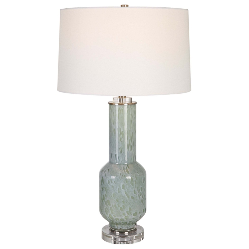 Imperia Aqua Gray Table Lamp - Uttermost