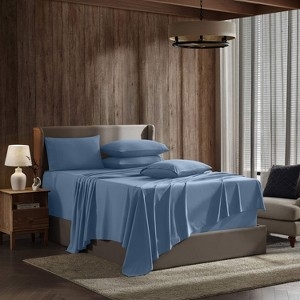 Light Blue Sheet Set Six Piece Coordinated Bedding Ideas