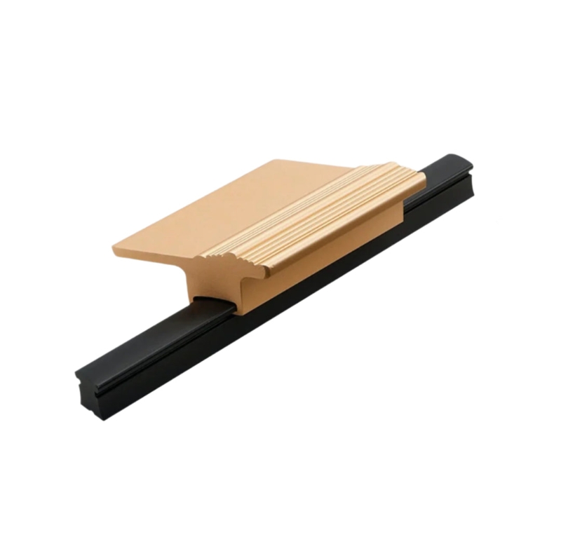 Matte Black Bridge Handle Slim Silhouette for Scandinavian Kitchens