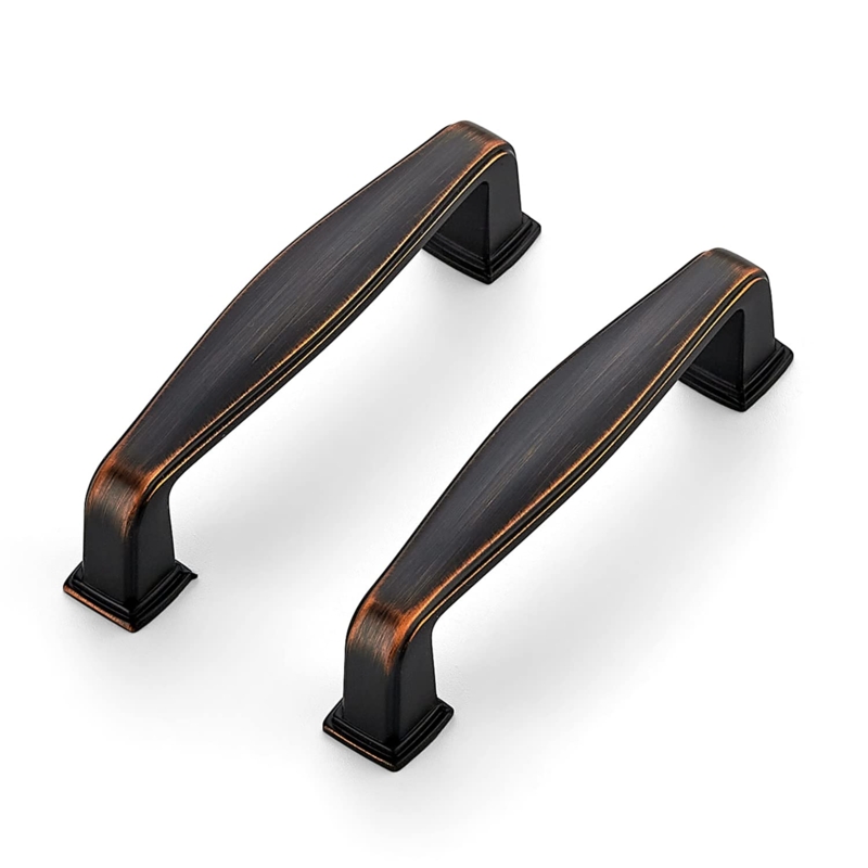 Matte Oil Rubbed Bronze T-Bar Cabinet Pulls for Modern Farmhouse