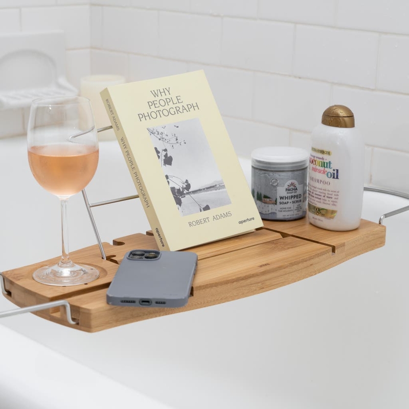 Minimalist Bath Tray Collection showing Multi-Finish Comparison