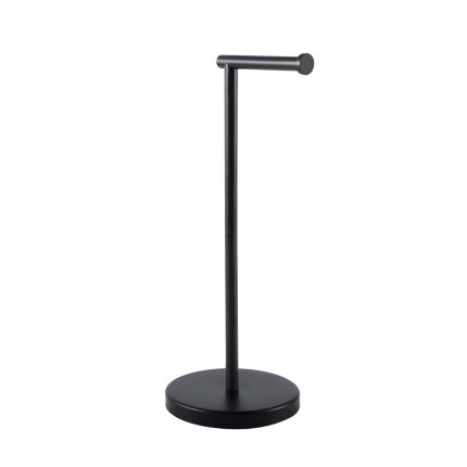 Minimalist Toilet Paper Stand with Slim Profile and Circular Base