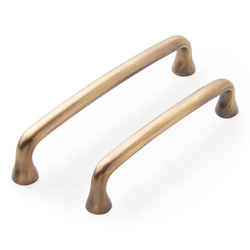 Modern Satin Black Bar Cabinet Pulls for Drawers