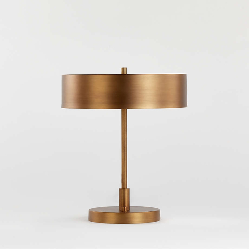 Modern Table Lamps Set: Slim Profile with Built-in USB Ports