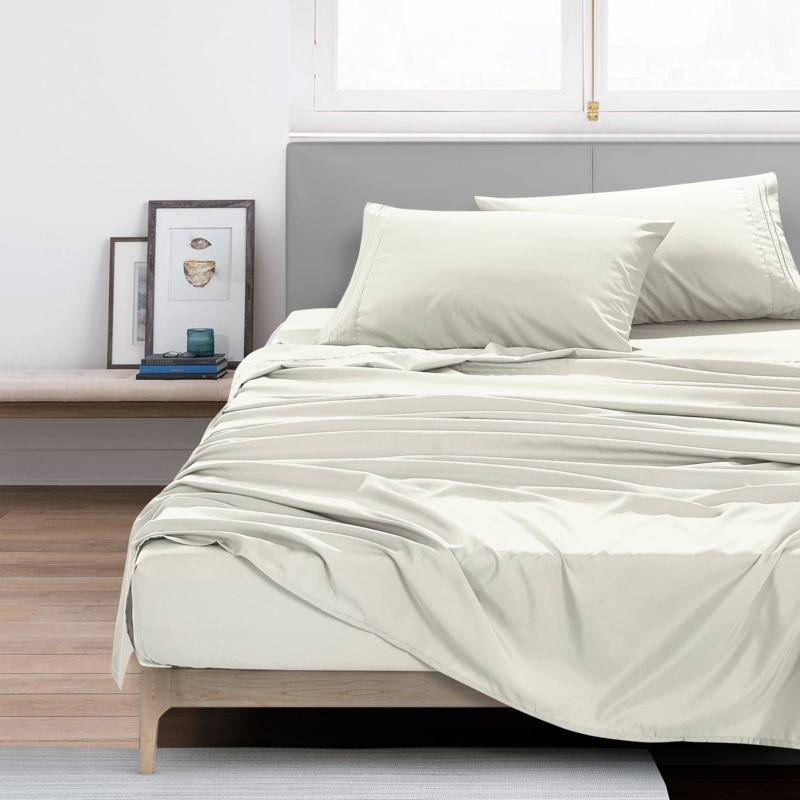OEKO-TEX Certified Smooth Luxury Sheet Set with Matte Finish