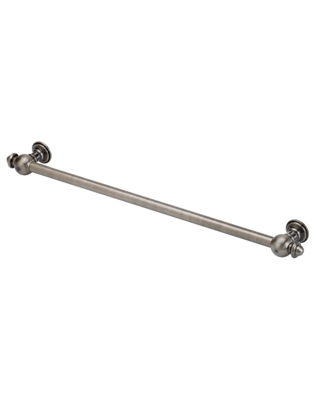Oil-Rubbed Bronze Drawer Pull with Traditional Ornate Base Plates