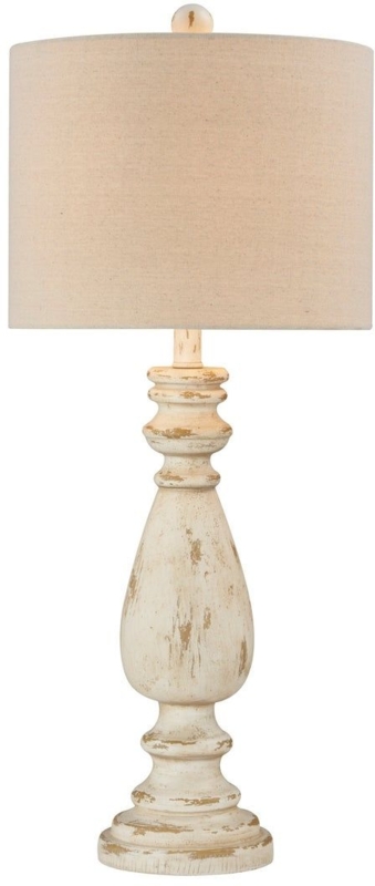 Organic Modern Table Lamp, Heavily Pitted Texture on Porous Surface Base.