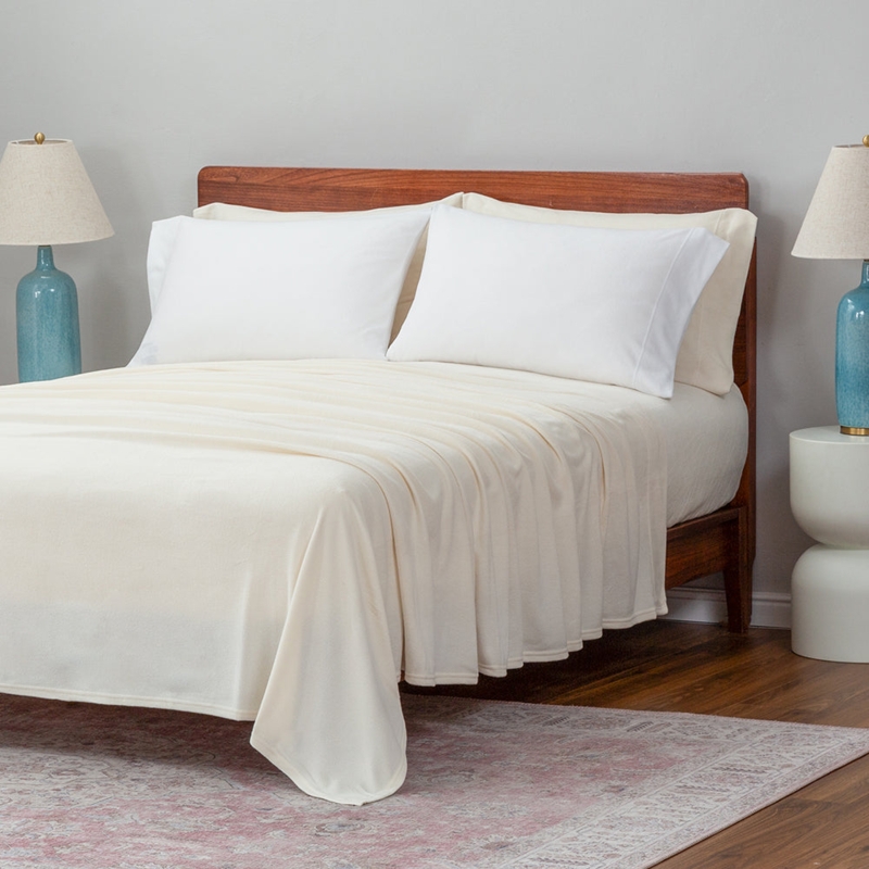 Pillowcase, Plush Microfleece Texture, Ultra-Soft and Cozy