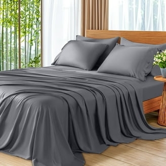 Pillowcase Set Matte Fabric Folded Hemmed Edge Modern Styling