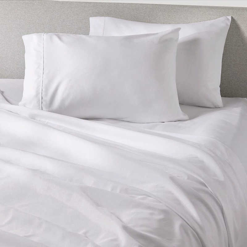 Pillowcase Set: Smooth Matte Finish, Minimalist Bedding Styling