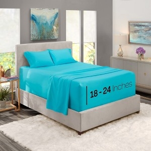 Pillowcase with Double Stitched Detail, Forest Green Matte Finish