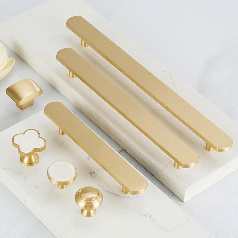 Polished Metal Cabinet Pull: Unique Double Sphere Design