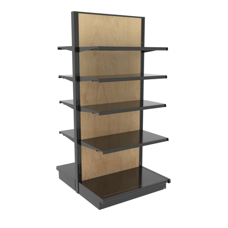 Retail Shelving Unit Double Sided Ten Tier Commercial Display