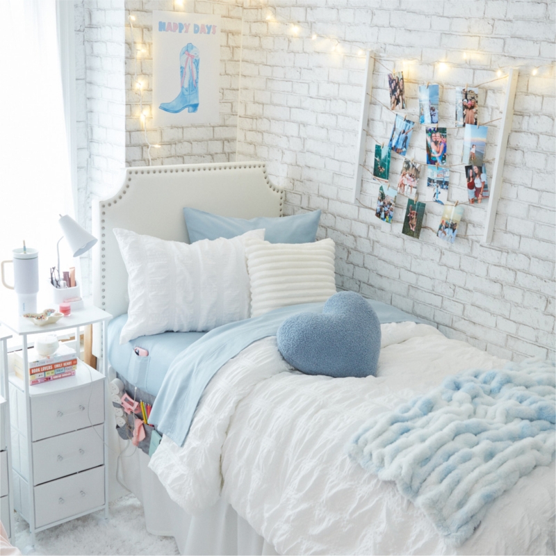 Ruched Cloud Comforter Set Textured Cloud Bedding Ideas