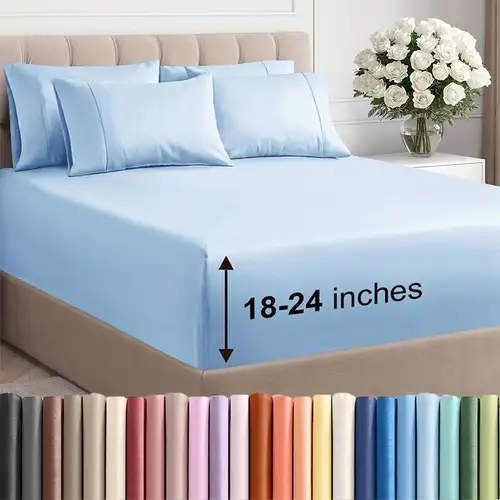 Sage Green Sheet Set Matte Finish Soft Tranquil Styling