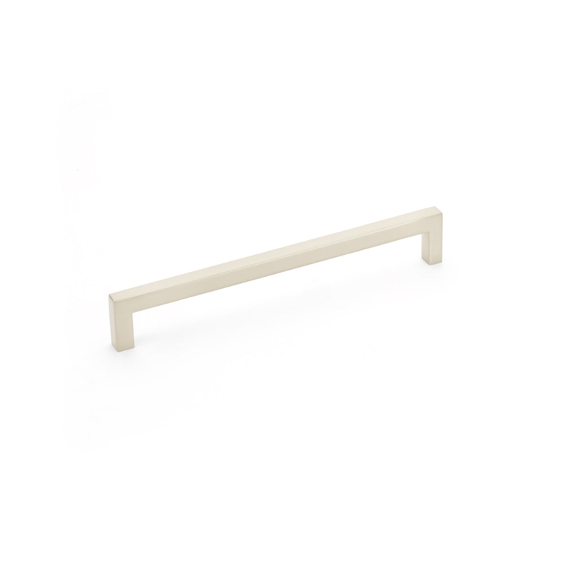 Satin Nickel Knurled Cabinet Pull: Cylindrical Bar Design