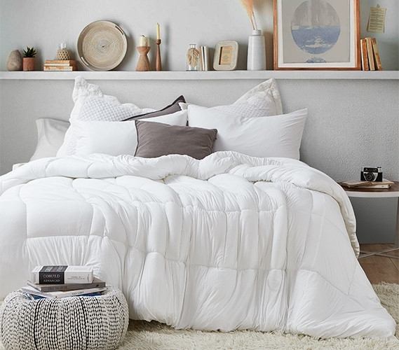 Shaggy Texture Comforter Thick Cloud Like Bed Cover