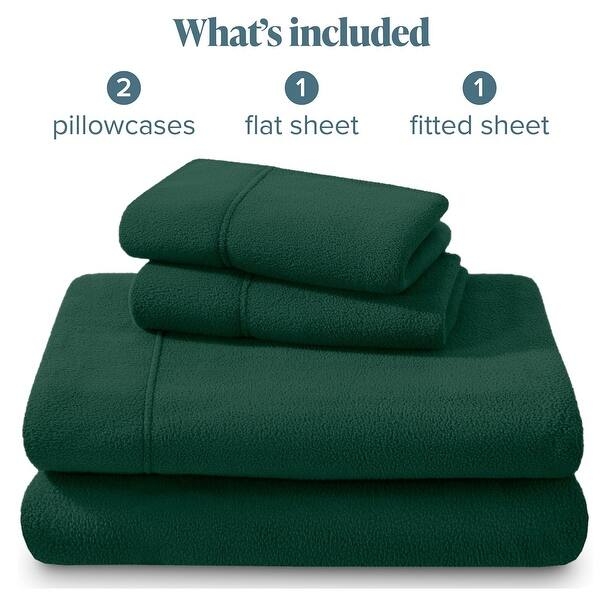 Sheet Set Charcoal Gray Extra Plush Polar Fleece Texture