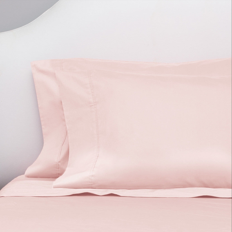 Sheet Set Flanged Pillowcases in 400 Thread Count Cotton