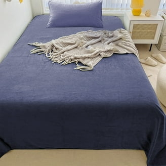 Sheet Set Flannel-Like Plush Folded Layers Neutral Palette
