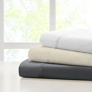 Sheet Set in Light Aqua Blue with Silky Wrinkle Resistant Finish