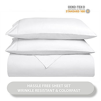 Sheet Set Light Grey Ultra Soft Microfiber Queen Size