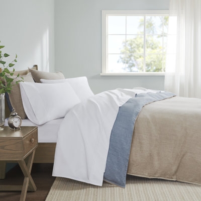 Sheet Set Smooth Cotton Crisp Hue Hotel Style