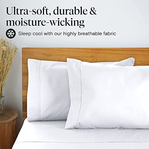 Sheet Set Snow White Hue Neatly Folded Arrangement Hotel Luxury