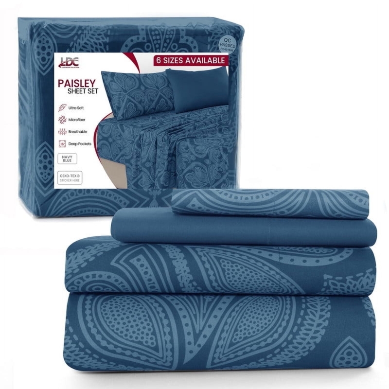 Sheet Set Solid Color, Deep Pocket Matte Finish Bedding Ideas