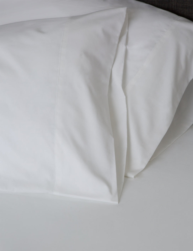 Sheet Set Stack in Pure White Matte Finish for Minimalist Decor