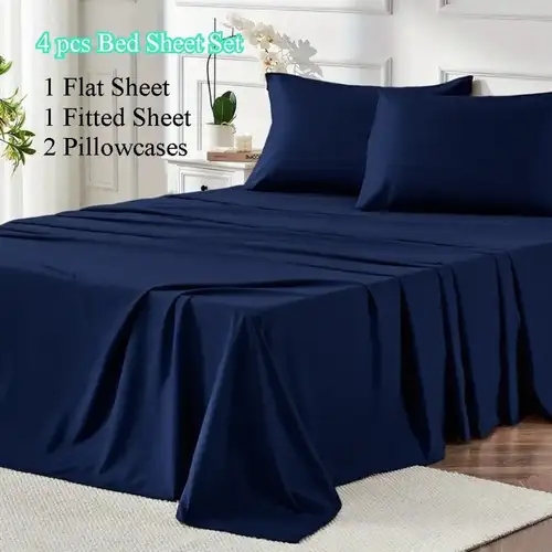 Sheet Set with Deep Pocket Fitted Sheet in Monochrome Grey