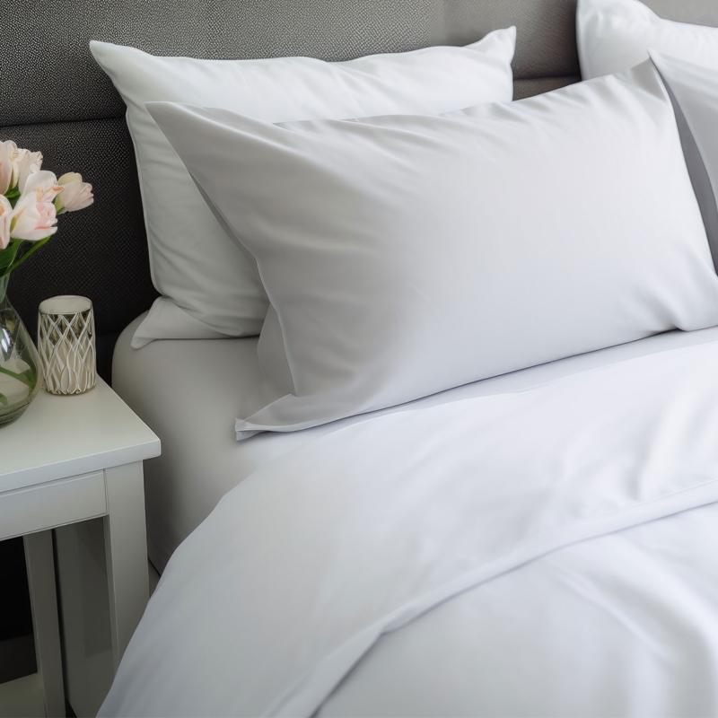 Sheets & Pillowcases, Hotel Style, Folded Top Sheet, Clean Aesthetic