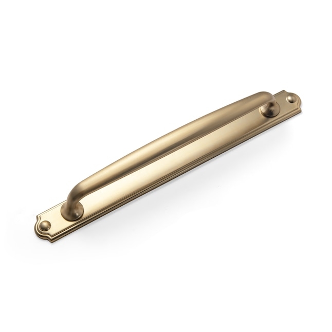 Slender Champagne Bronze Drawer Pulls Rounded Hardware