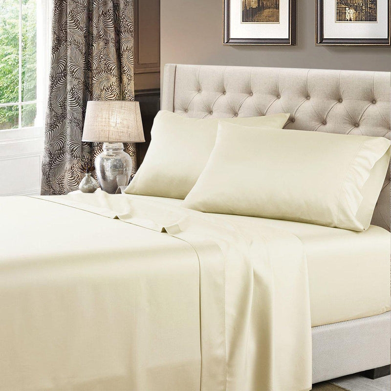 Split Top Sheet Set, Charcoal Gray Palette for King Beds.