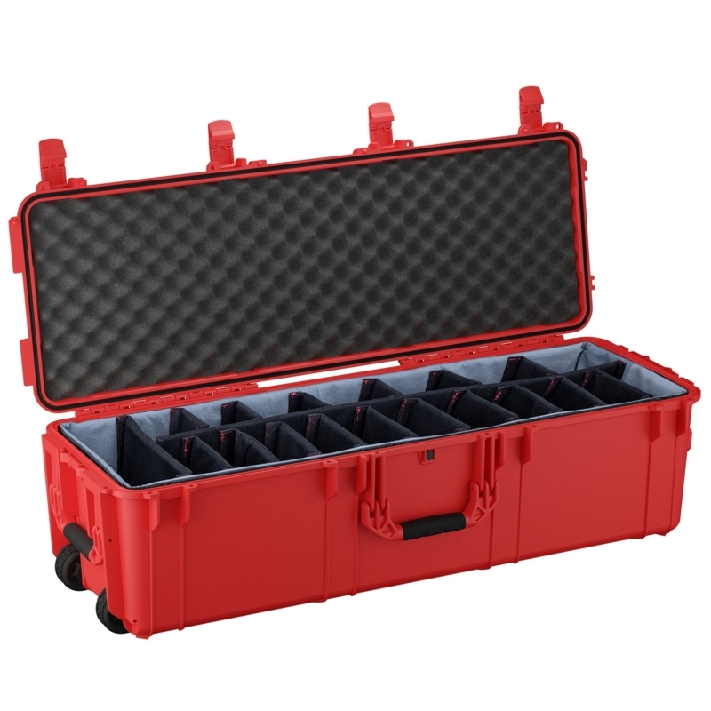 Storage Trunk Extra Long Crushproof Shell Rugged Waterproof Equipment Trunk